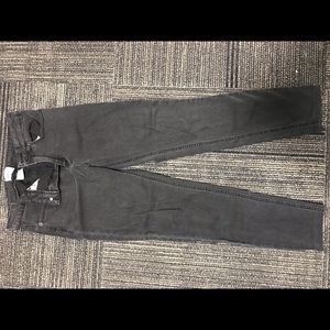 NWOT women’s RVCA black skinny high waisted jeans